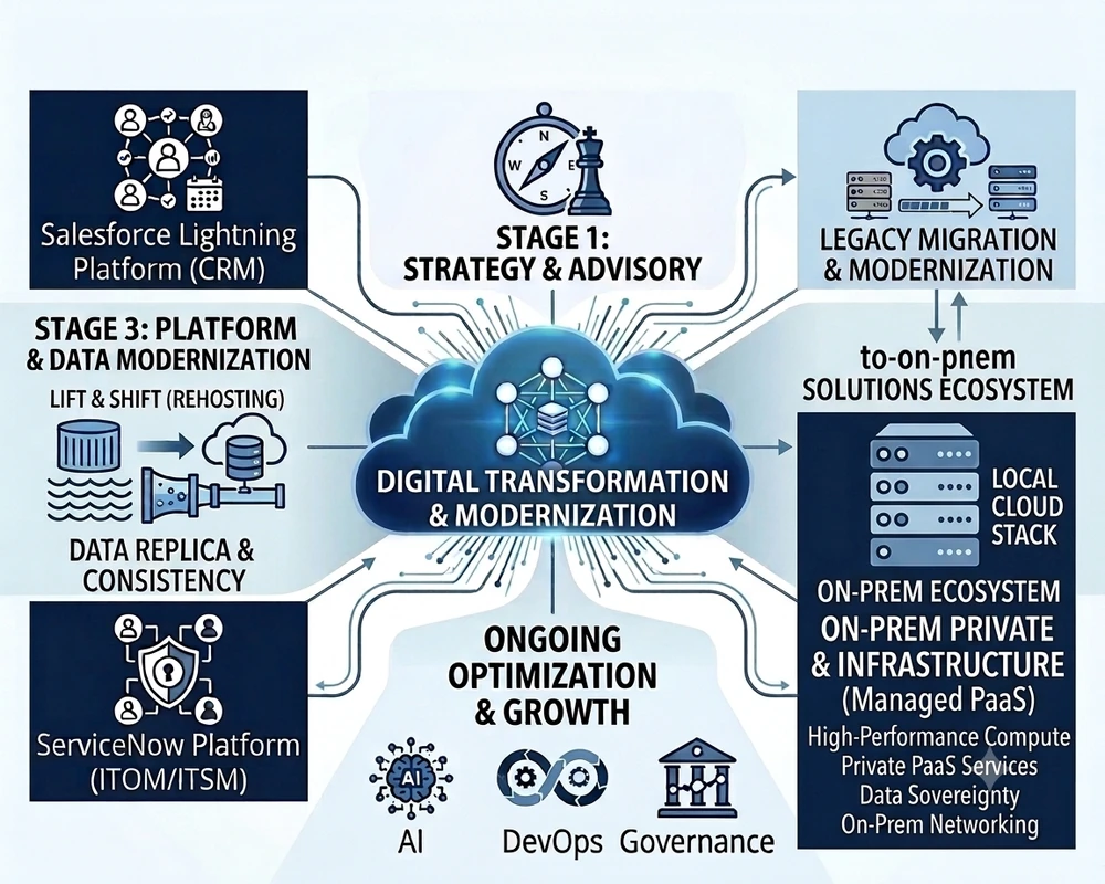Digital Transformation diagram